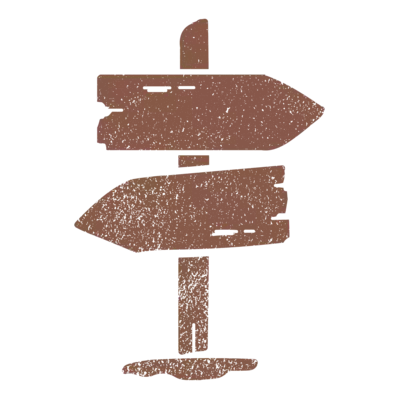 directional sign graphic